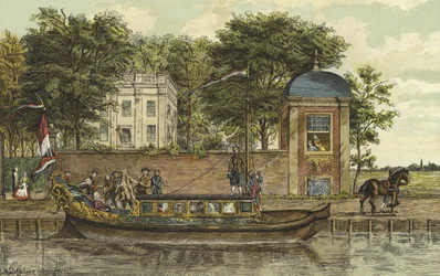 En lekter, Nederland, 1700-tallet